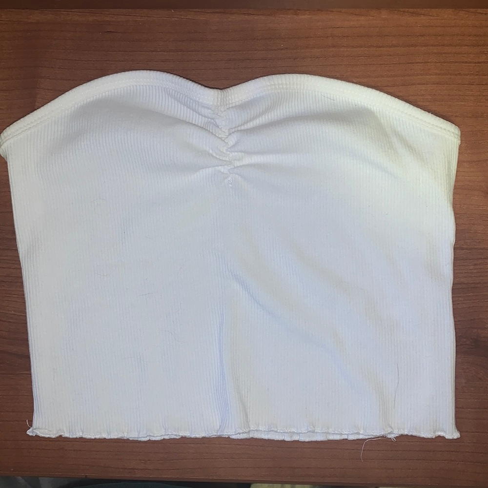 White tube top